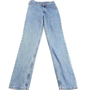 Levis 512 Jeans Juniors 1 Medium Blue Light Wash Mid Rise Slim Tapered Made USA